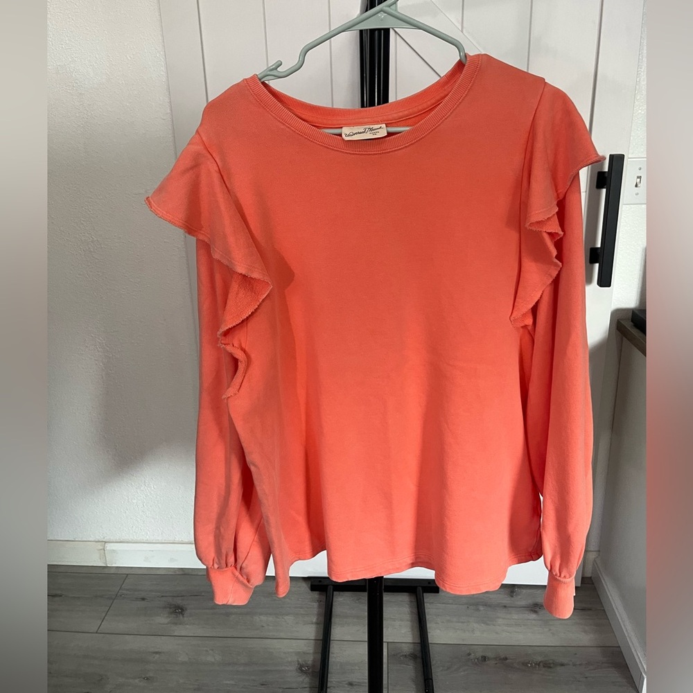Universal Thread ruffle sweatshirt